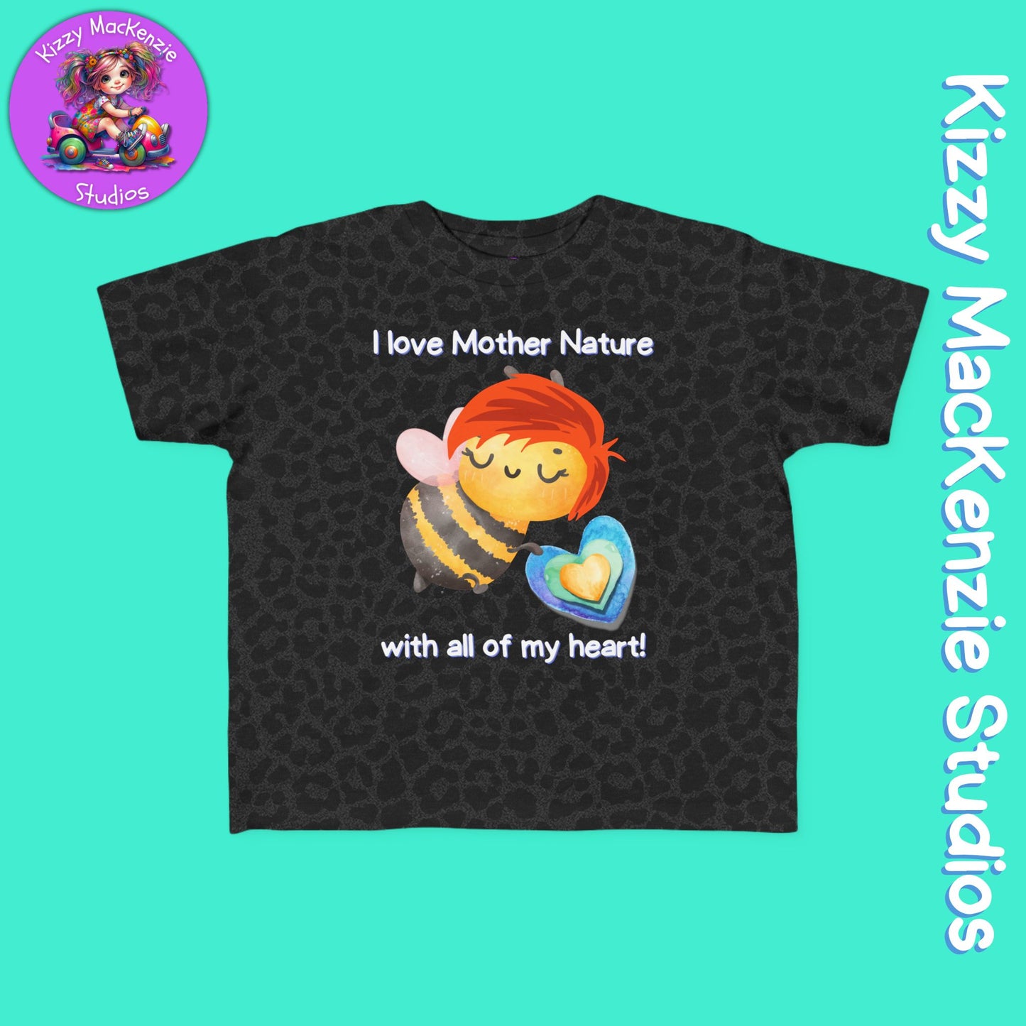 Wimblee the Bee Toddler's Shirt Mother Nature Gift for Kids Clothes Honey Bee Conservation